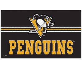 Evergreen Enterprises - Pittsburgh Penguins Embossed Door Mat - Multicolor