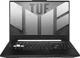 ASUS - Refurbished Excellent - TUF Dash FX517ZR Gaming 15.6" 144 Hz FHD Laptop (Intel i7-12650H, 32GB DDR5, 1TB SSD, RTX 3070, 11 Pro) - Off Black