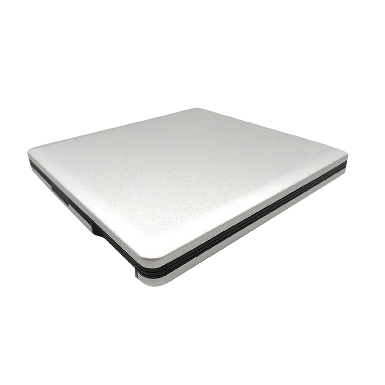 Alt View 8. Topteng - 6X External BD-R Burner – USB 3.0, Read/Write BD/DVD/CD, Supports M-Disc, Plug & Play, Fit for Laptop, Desktop & Mac - Silver.