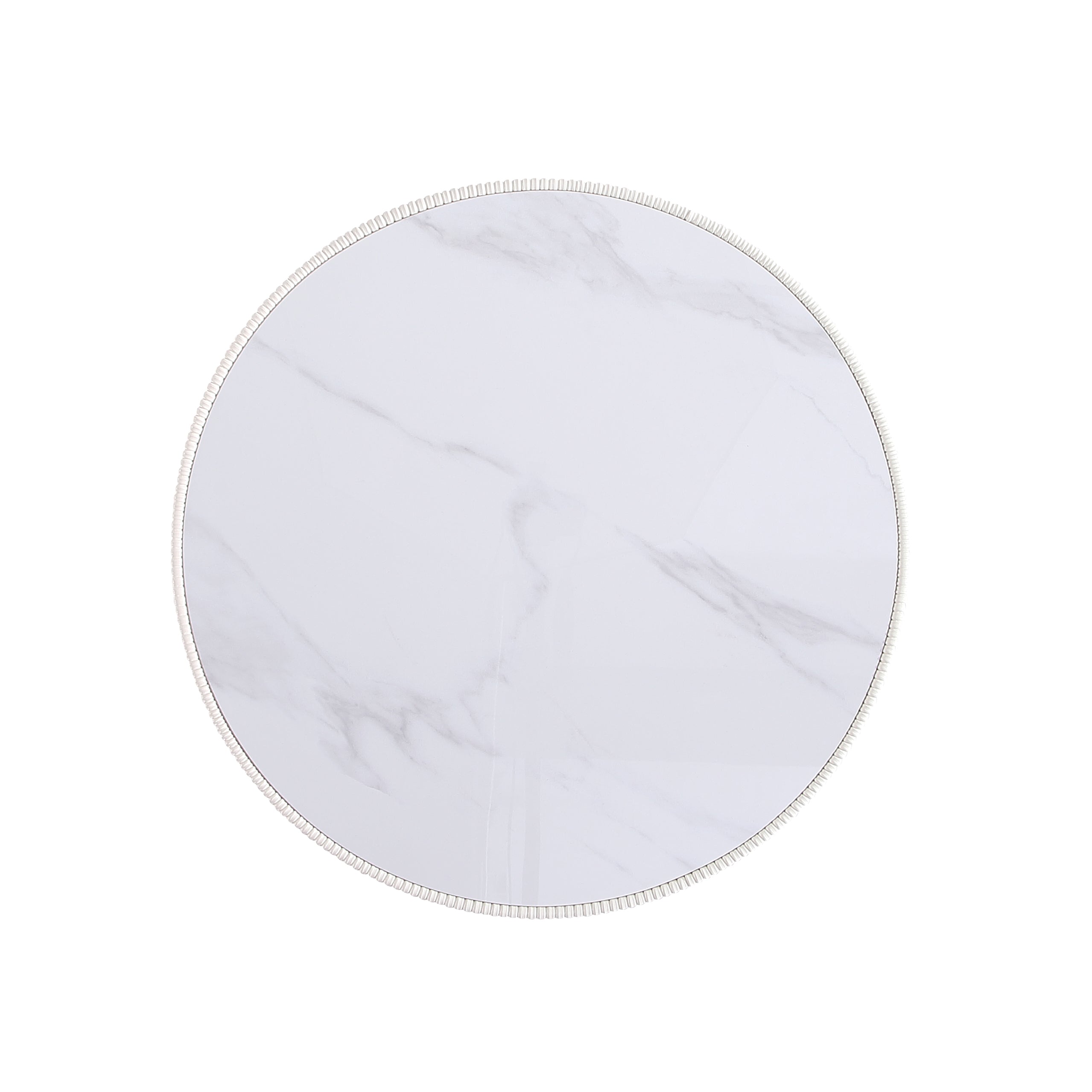 Alt View 2. Manhattan Comfort - Anderson Modern Sintered Stone Top Upholstered Coffee Table - Cream.
