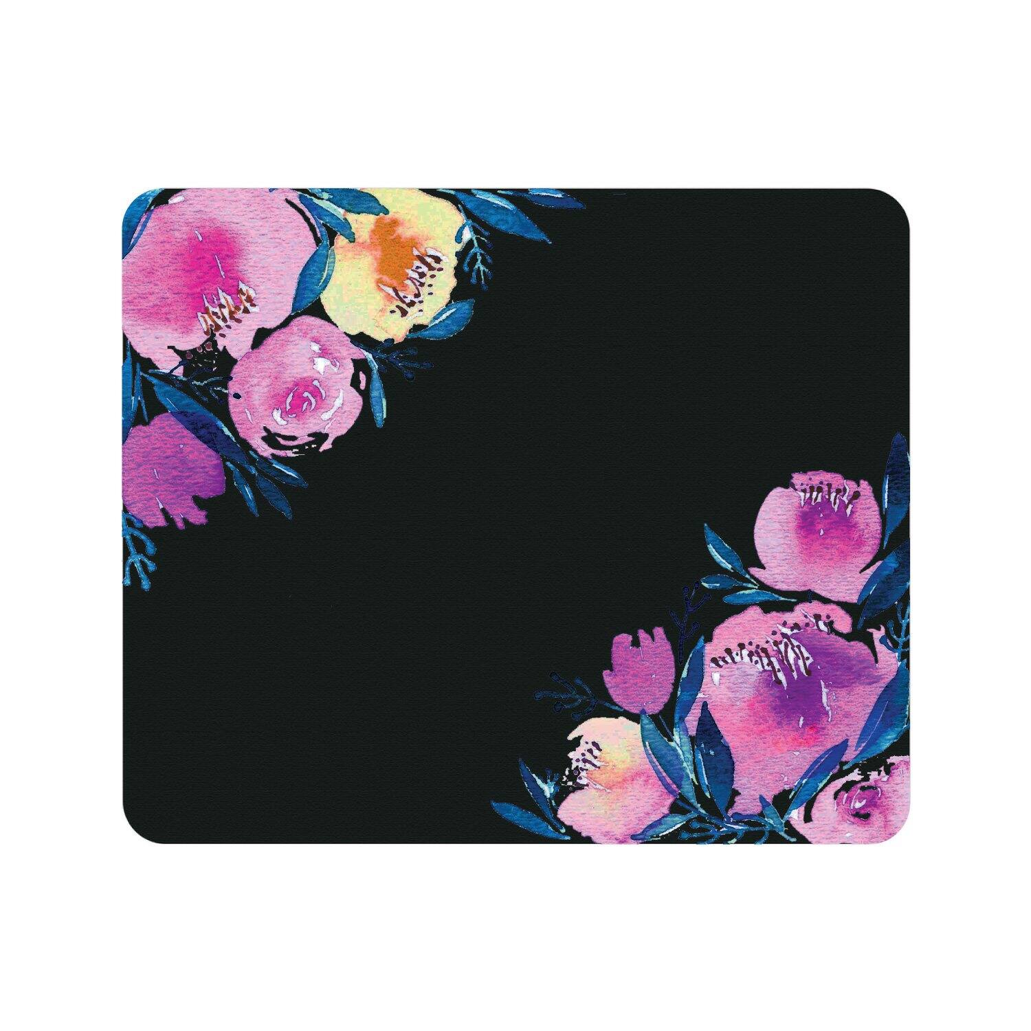 Front. OTM Essentials - OTM Essentials Mouse Pad, Peonies Corners - Mulit.