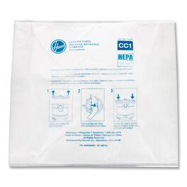 Hoover - Commercial AH10363 HEPA CC1 Disposable Vacuum Bags (10/Pack) - true