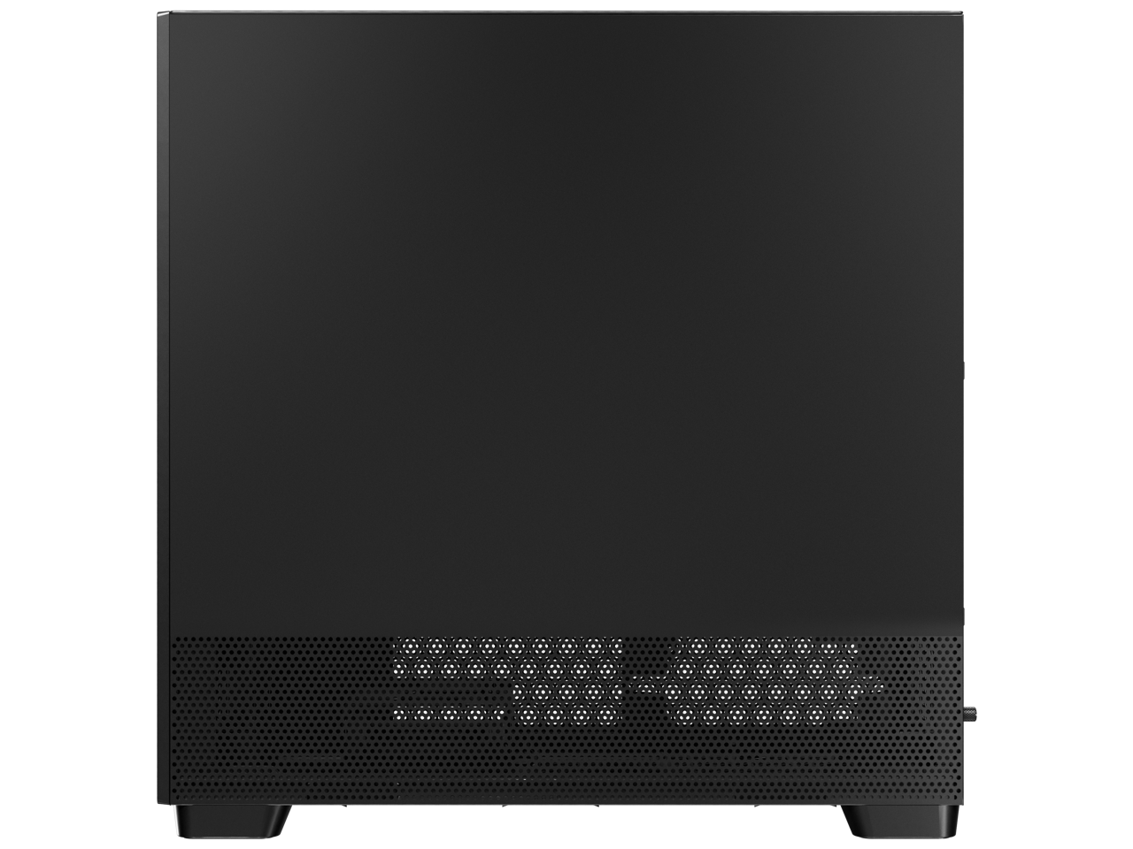 Alt View 7. Antec - FLUX Pro, 6 x PWM Fans Included, High-Airflow Front Panel With Walnut Wood, Temp. Display, Full-Tower E-ATX PC Case - Walnut.