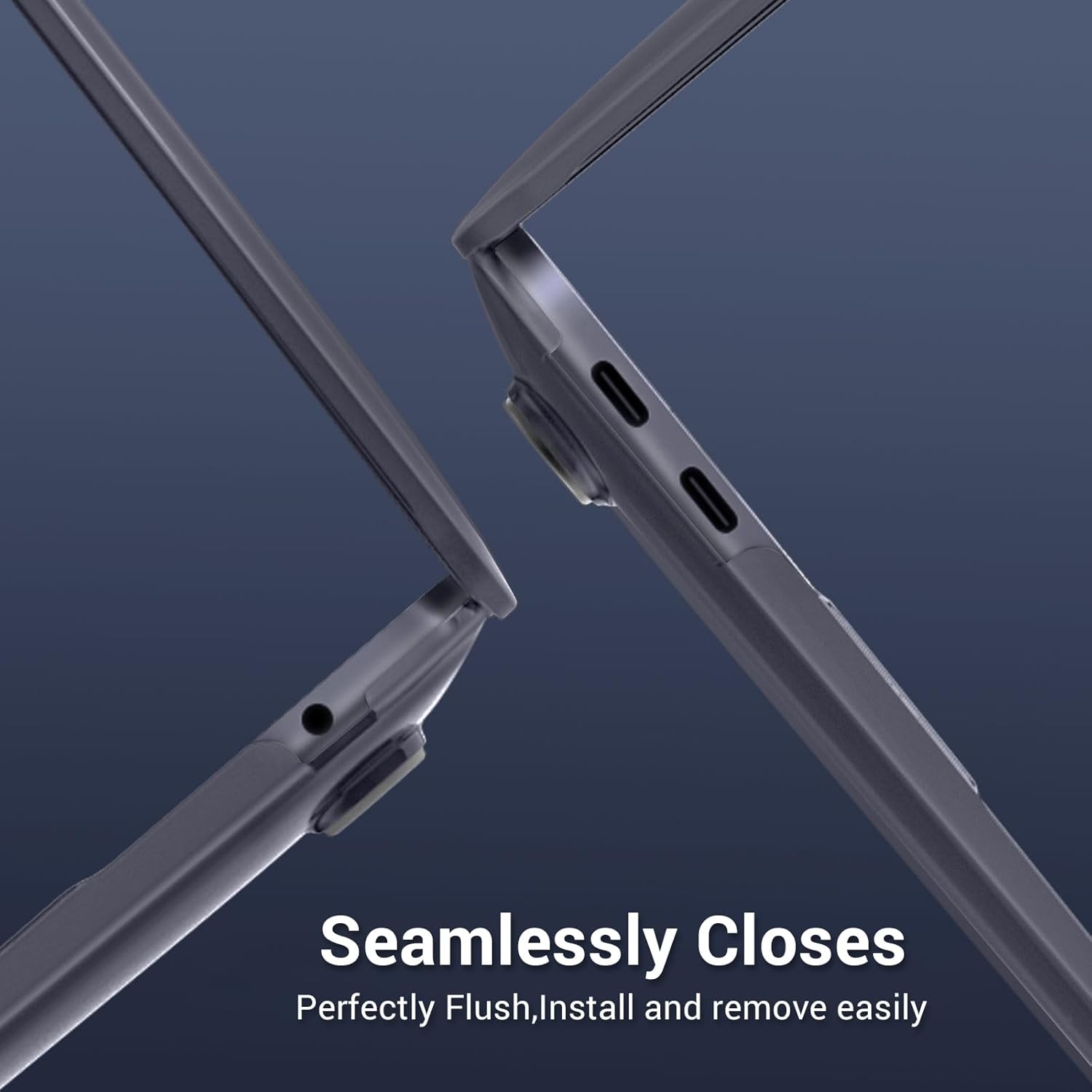 Seamlessly Closes  
Perfectly Flush, Install and remove easily