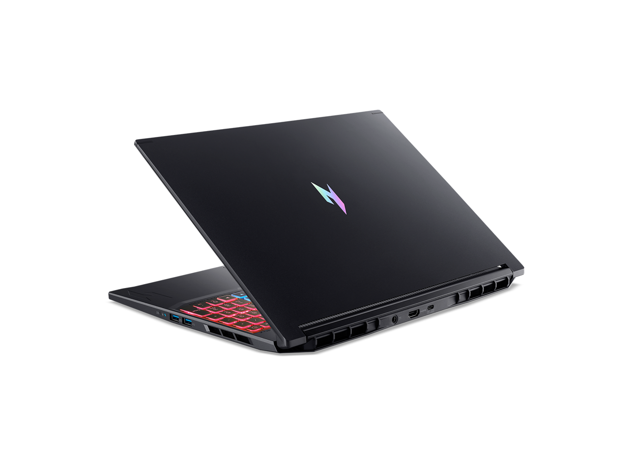 Alt View 4. Acer - Nitro V 16S 16-inch QHD 180Hz Gaming Laptop - Core 7 240H - RTX 5070 - 16GB - 1TB SSD - Black.