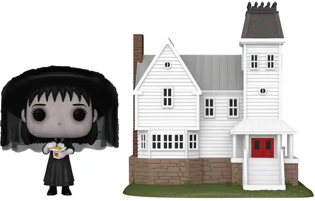 Front. Funko - Funko POP! Town: Beetlejuice - Lydia Deetz With Maitland House - COLLECTIBLES - Multicolor.