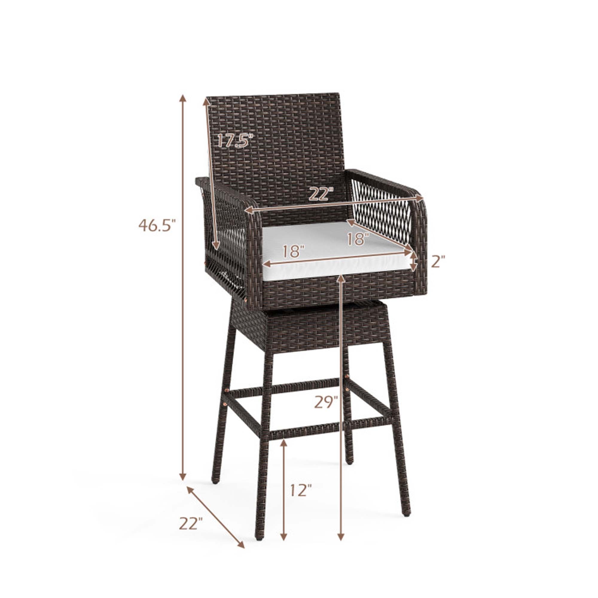 17.5" 22" 46.5" 18" 18" 2" 29" 12" 22"