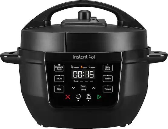 Instant Pot
Pressure Cook
Preheat
Cook
Warm
Sauté
Temp
Rice
Steam
Slow Cook
Temp
Time
Yogurt