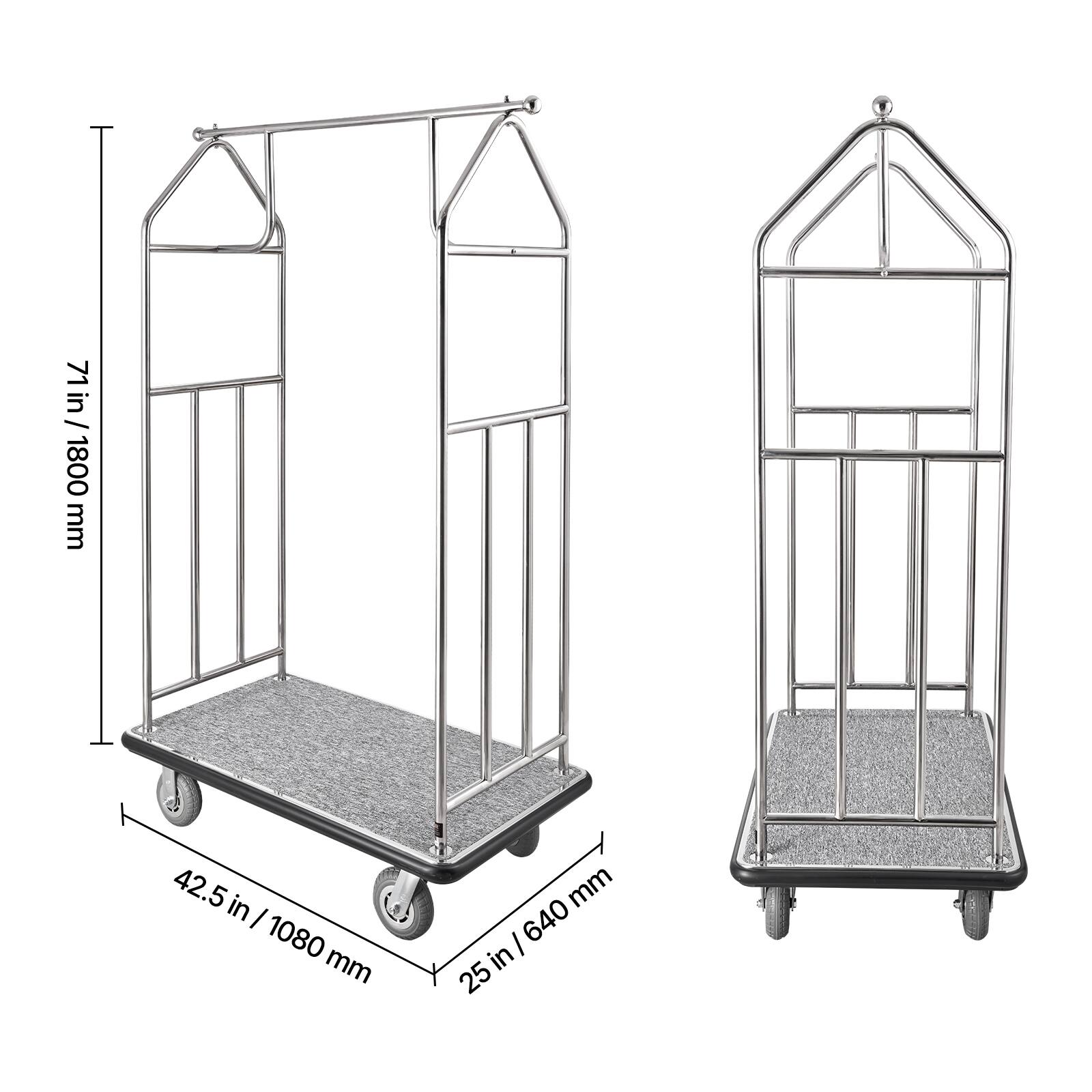 71 in / 1800 mm  
42.5 in / 1080 mm  
25 in / 640 mm