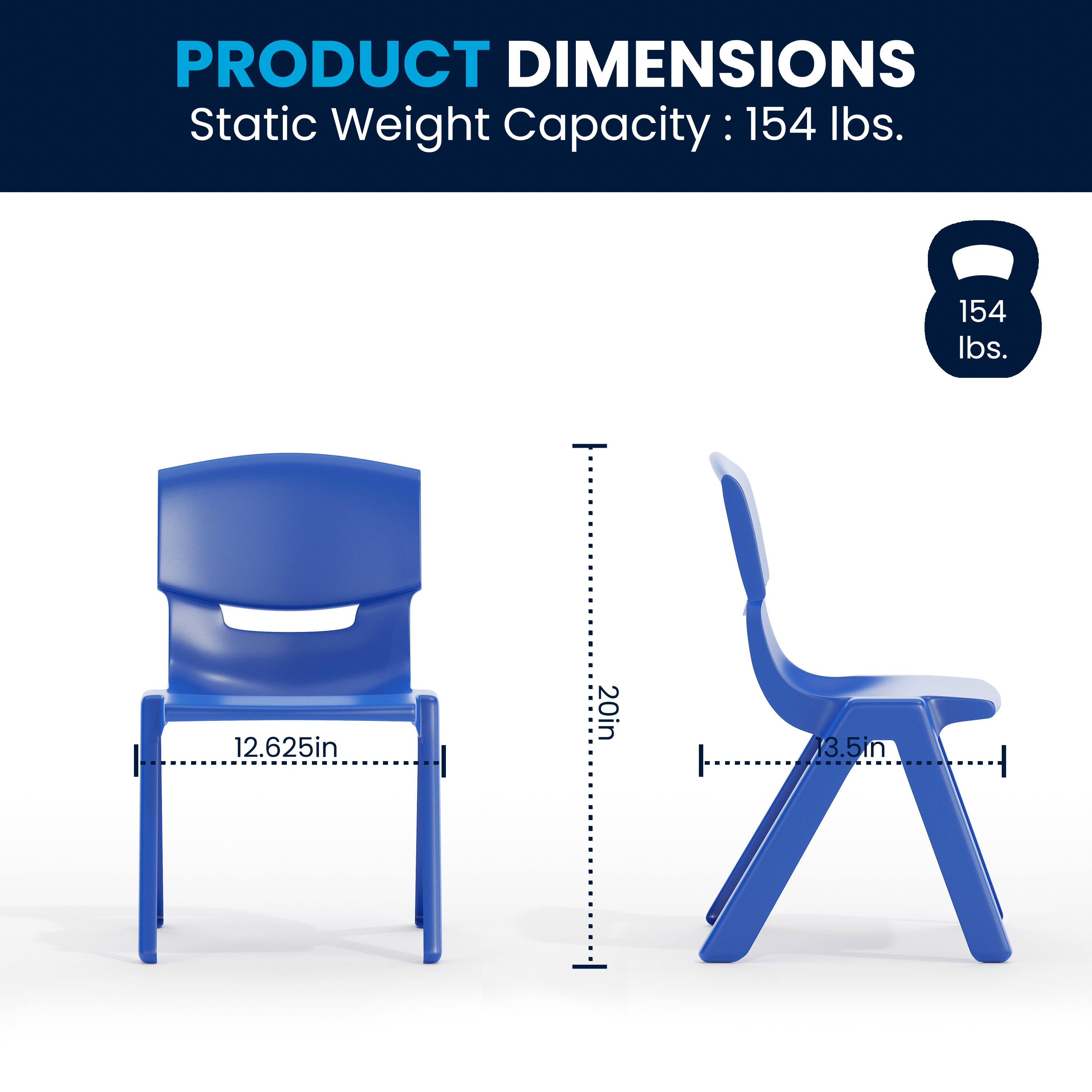 PRODUCT DIMENSIONS  
Static Weight Capacity: 154 lbs.  
12.625in x 20in x 13.5in