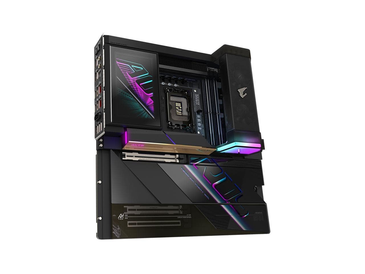 GIGABYTE - Z890 AORUS XTREME AI TOP LGA 1851 Motherboard, E-ATX, DDR5, 4x M.2, PCIe 5.0, Thunderbolt 5, WIFI7, 10GbE LAN