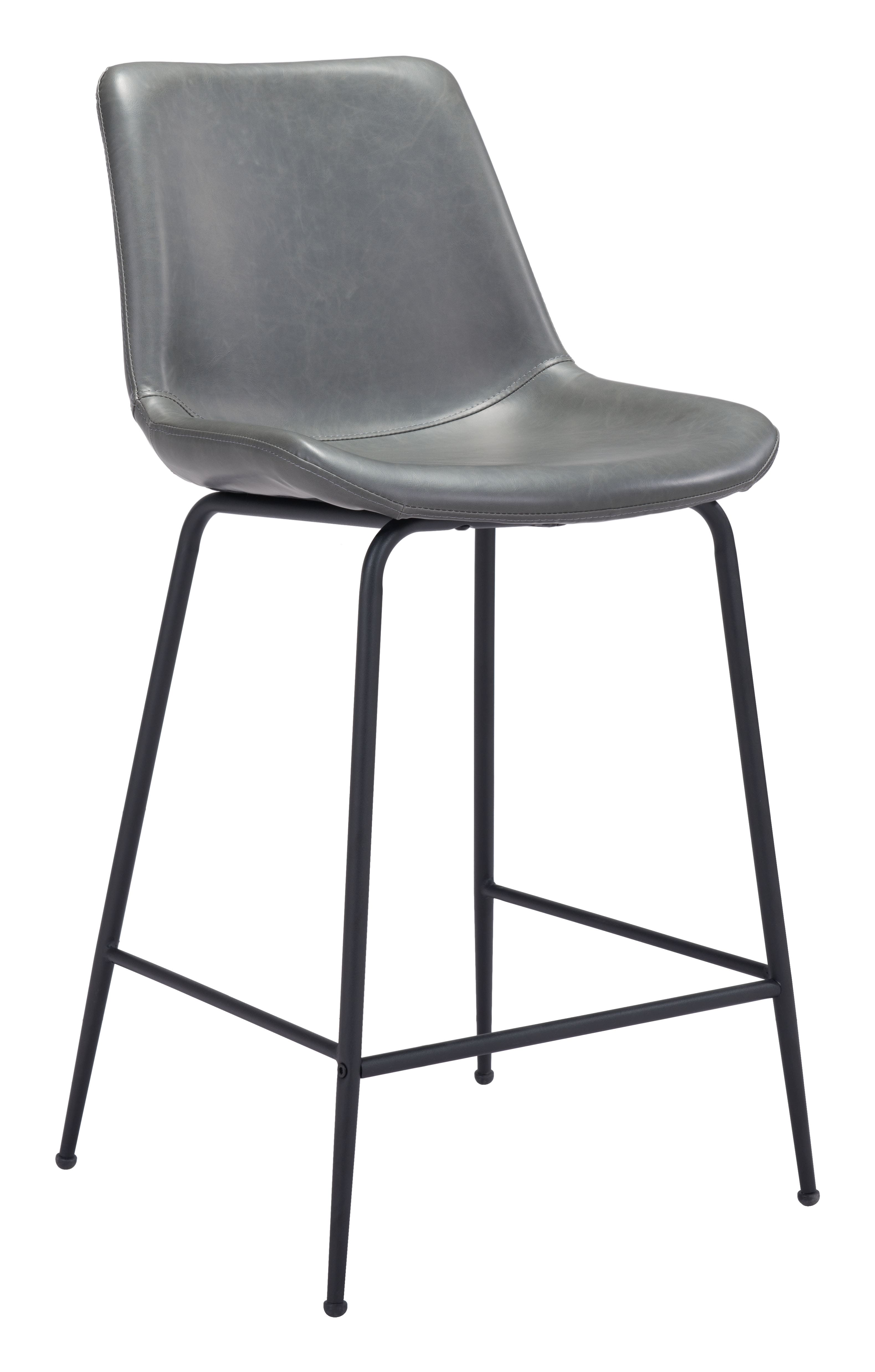 Hivvago - Byron Counter Stool - Gray