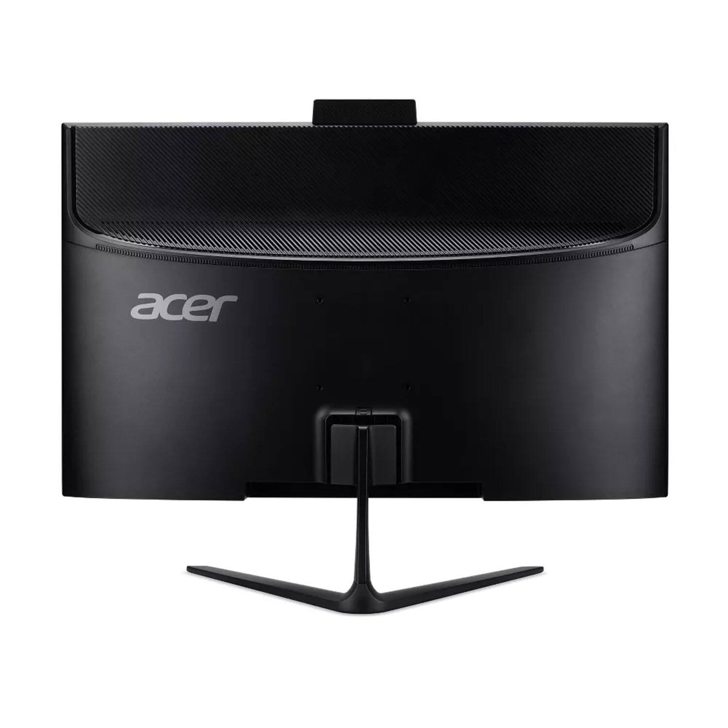 Alt View 3. Acer - Acer Aspire C24 All-in-One 23.8 FHD (AMD Ryzen 5 7430U, 64GB DDR4, 2TB PCIe SSD, AMD Radeon, Win 11 Pro) w/USB Hub - Black.