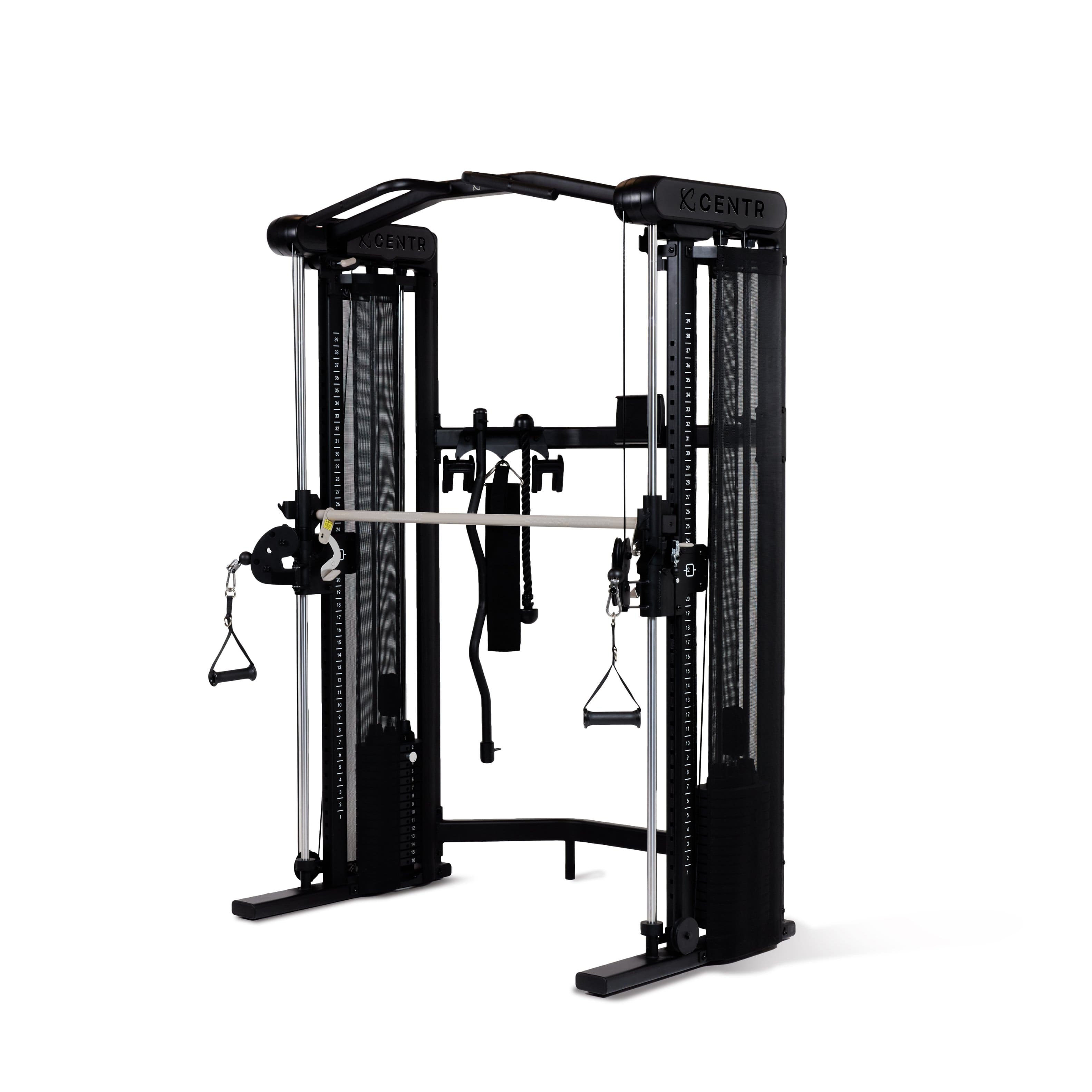 Centr - 3 Home Gym - Black - Front_Zoom