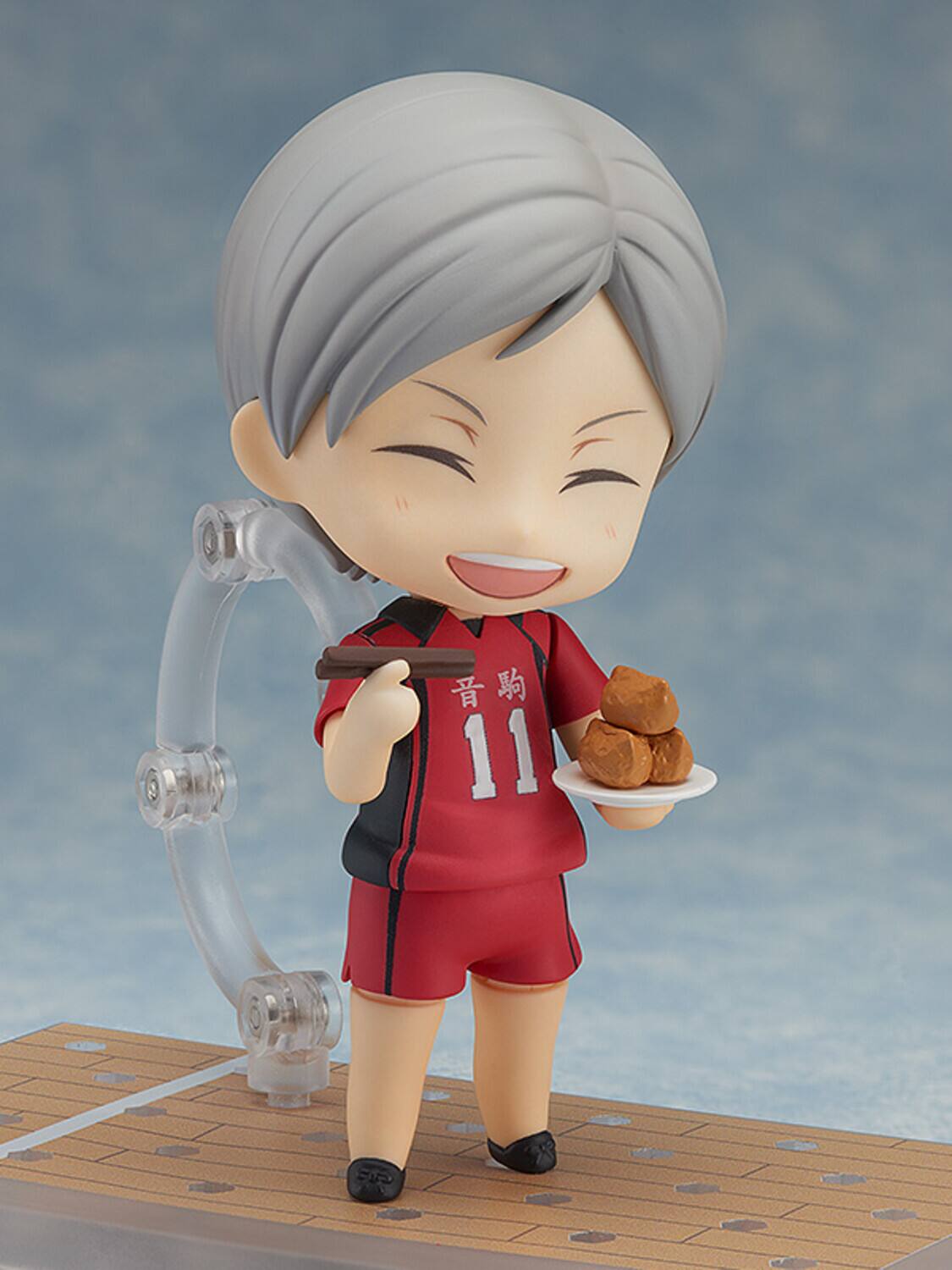 Alt View 3. Good Smile Company - Good Smile - Haikyu!! - Lev Haiba Nendoroid Action Figure   - Collectibles - Multicolor.
