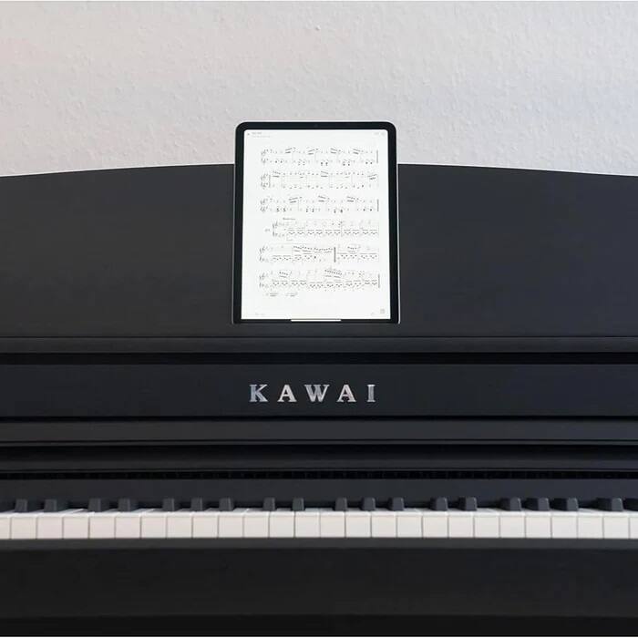 Alt View 7. Kawai Pianos - Kawai CA401 88-Key Digital Concert Piano with Grand Feel Compact Wooden Key Action | Built-in Bluetooth MIDI Technology - Satin Black.