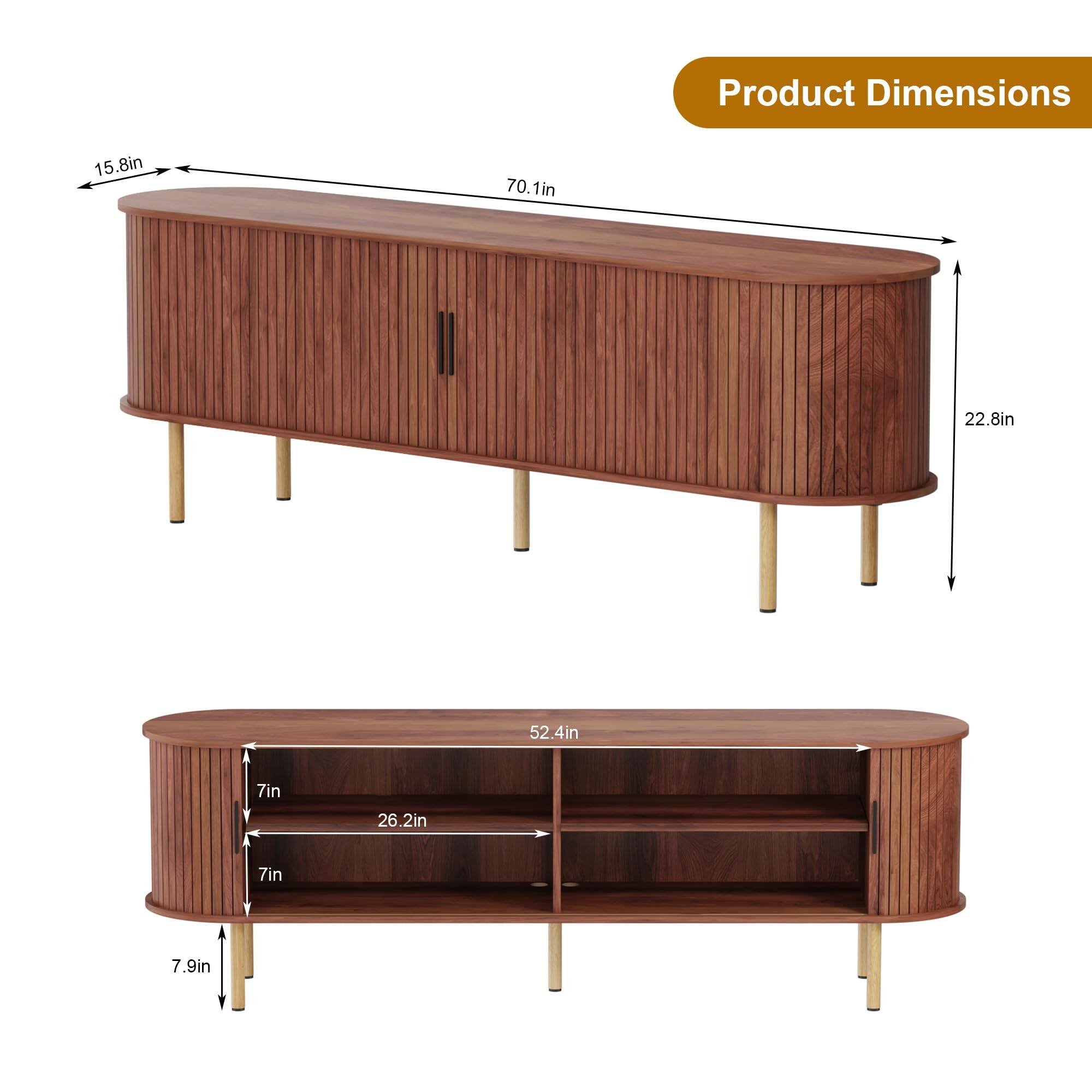 Product Dimensions

- Length: 70.1in
- Width: 15.8in
- Height: 22.8in
- Shelf Depth: 52.4in
- Shelf Height: 7in
- Shelf Width: 26.2in
- Leg Height: 7.9in