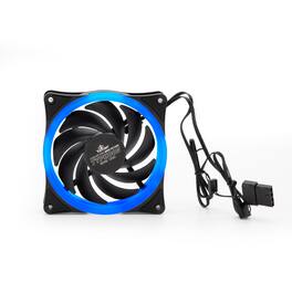 YEYIAN - Typhoon Series 1200 ARGB PWM 120mm Computer Case Fan - Black