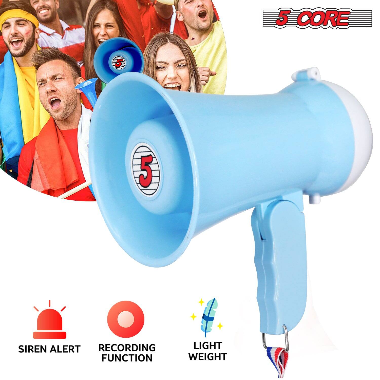 5 CORE

- SIREN ALERT
- RECORDING FUNCTION
- LIGHT WEIGHT