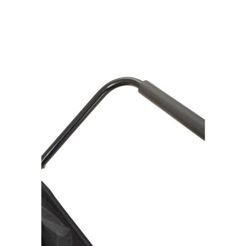 Alt View 7. Dapper Supply - 26" Push Lawn Sweeper with 7 Cu. Ft. Hopper, Dual Spinning Brushes for Grass & Leaf Cleanup, Gray - Grey.
