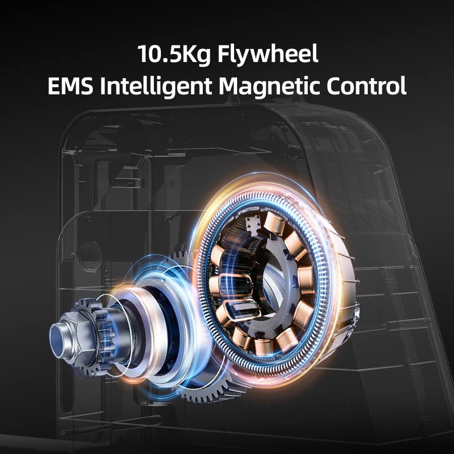 10.5Kg Flywheel  
EMS Intelligent Magnetic Control