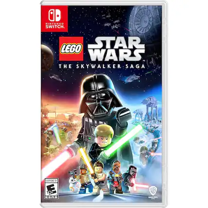 NINTENDO SWITCH
STAR WARS™ THE SKYWALKER SAGA
EVERYONE 10+
10+ ESRB
WARNER BROS. - E10+ (Everyone 10+)