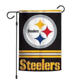 WinCraft - Pittsburgh Steelers 12" x 18" Double-Sided Garden Flag - Multicolor