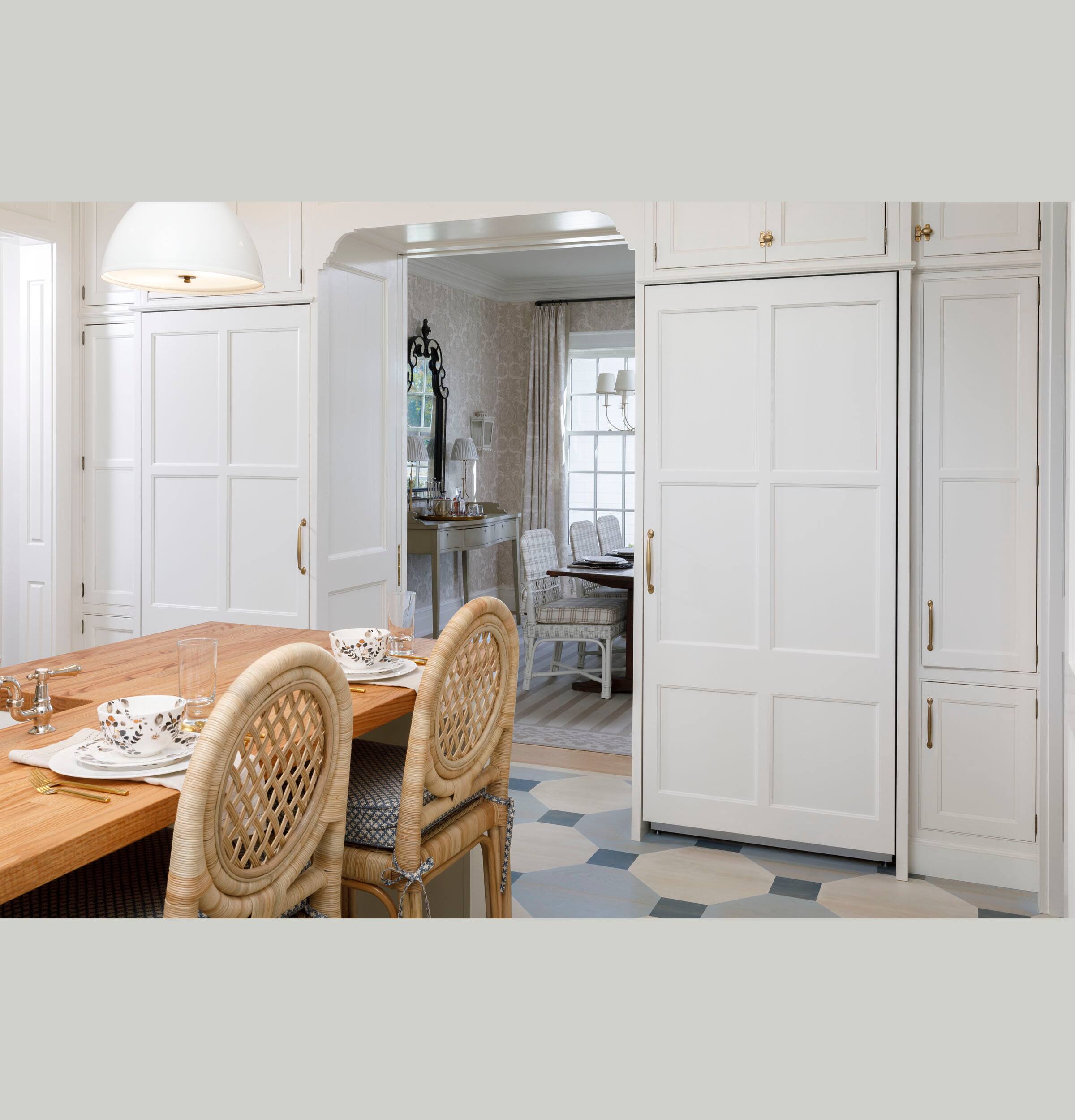 Alt View 8. Monogram - 21.1 Cu. Ft. Column Smart Refrigerator with Ramp-Up LED Interior Lighting - Custom Panel Ready.