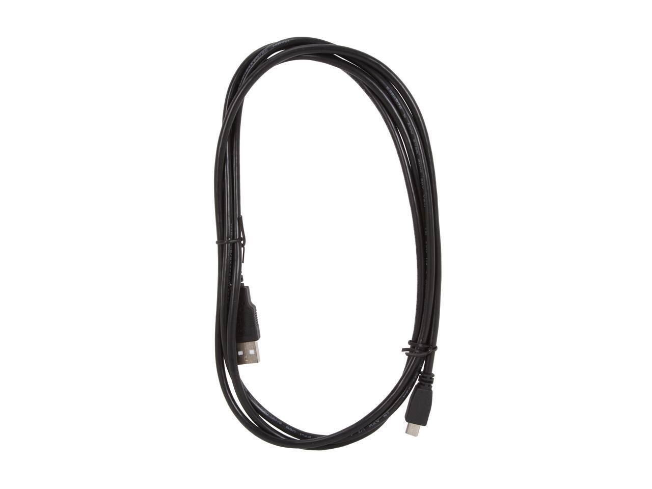 Alt View 1. Cables to Go - C2G 27005 USB 2.0 A to Mini-B Cable for Cameras (6.6 Ft, 2 M) - Black.