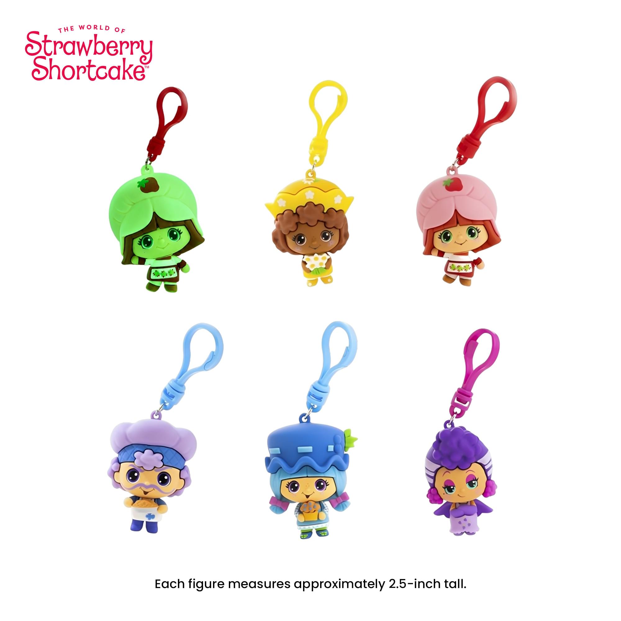 THE WORLD OF Strawberry Shortcake

Each figure measures approximately 2.5-inch tall.