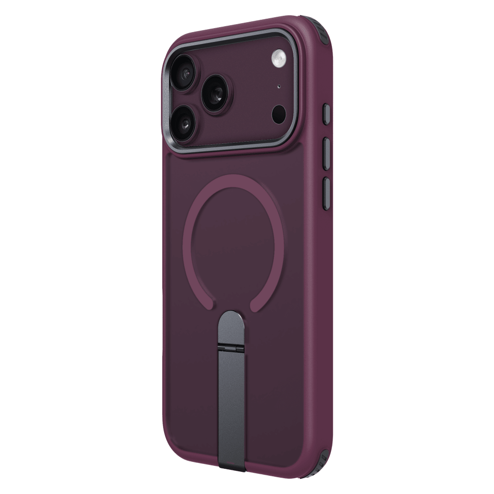 Alt View 3. Prodigee - Formula K1 MagSafe Case for Apple iPhone 18 Pro / 17 Pro - Red.