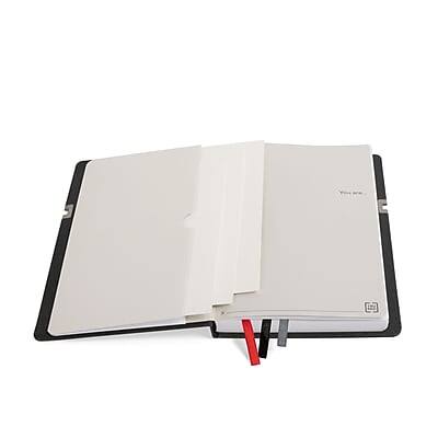 Alt View 3. TRU RED - Medium Mastery Journal - Black.