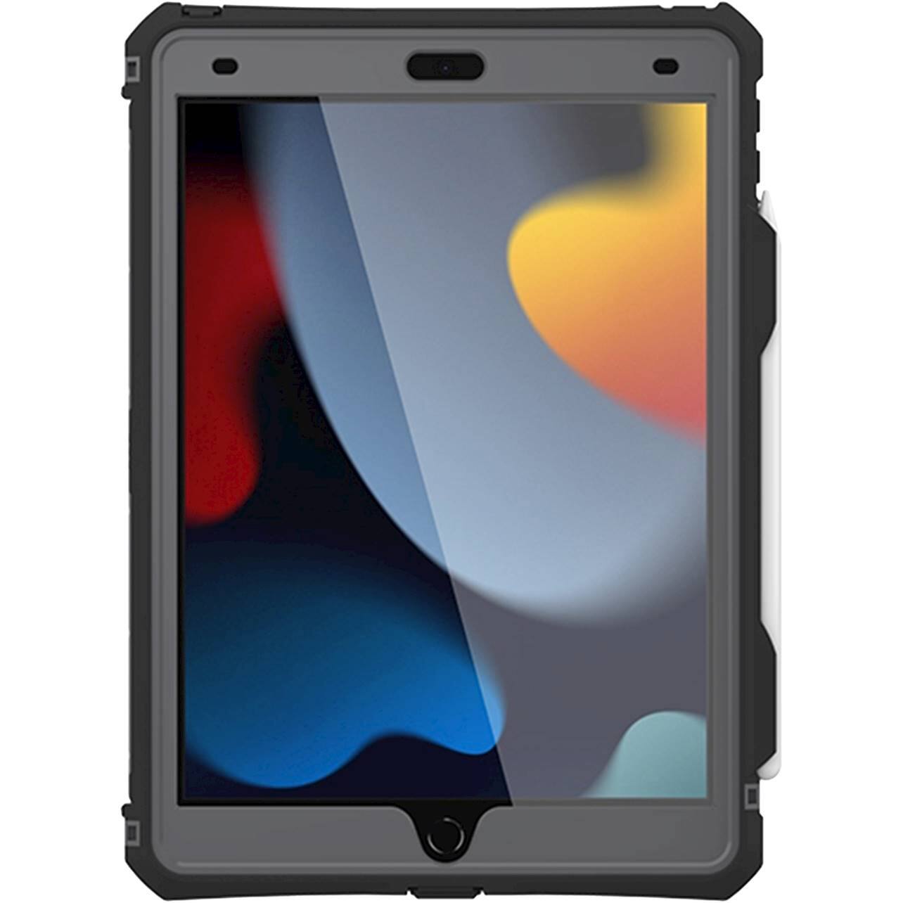 Alt View 14. SaharaCase - Water-Resistant Case for Apple iPad 10.2 (8th Generation 2020 and 9th Generation 2021) - Black.
