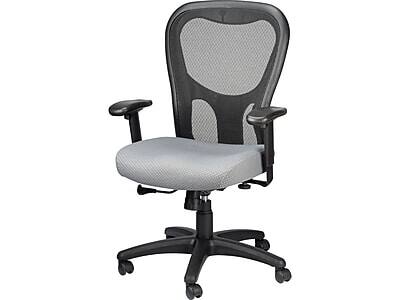 Alt View 3. Tempur-Pedic - TP9000 Mesh Task Chair (TP9000-GREY) - Gray.