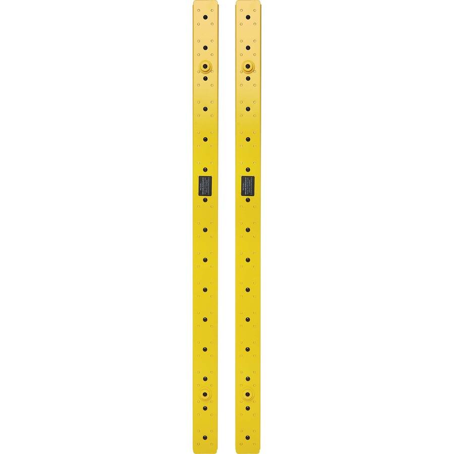 Alt View 1. Tripp Lite - EATON TRIPP LITE SERIES VERTICAL CABLE MANAGER - FLEXIBLE RINGS, YELLOW, 6 FT. ( - Yellow.