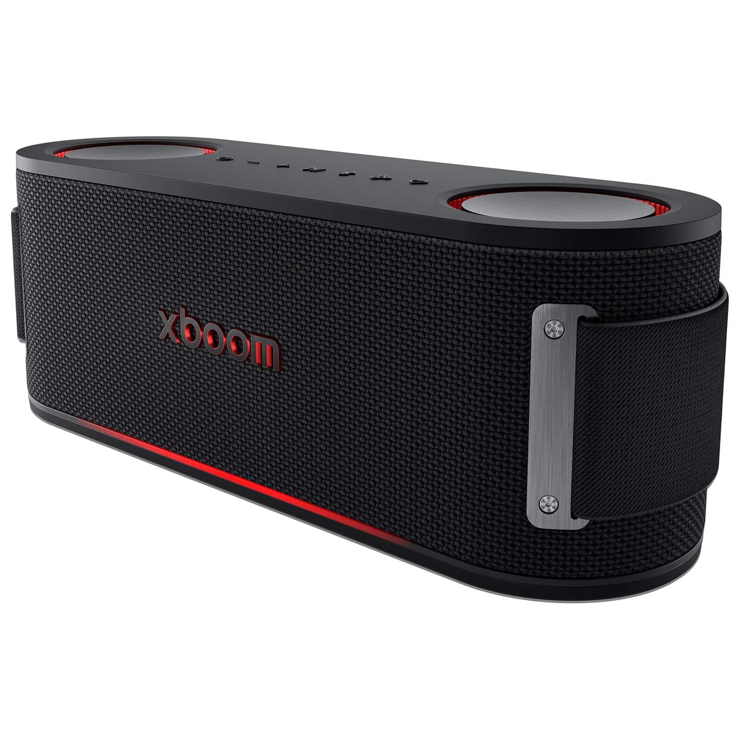 LG - Xboom Bounce Core Portable Bluetooth Speaker BOUNCEC.AUS - Black