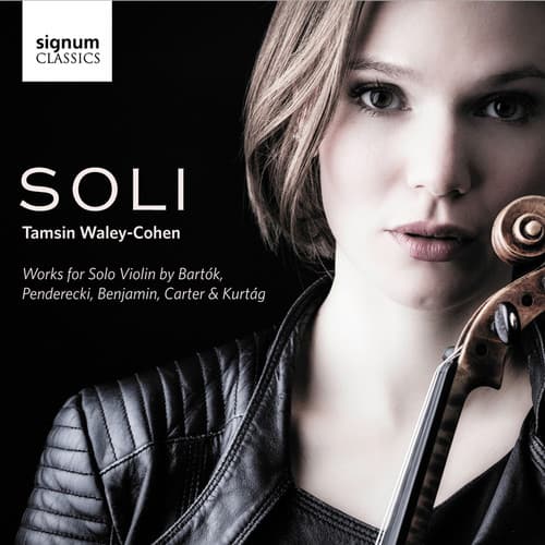 Bartok / Waley-Cohen,Tamsin - Soli - Works for Solo Violin  - COMPACT DISCS