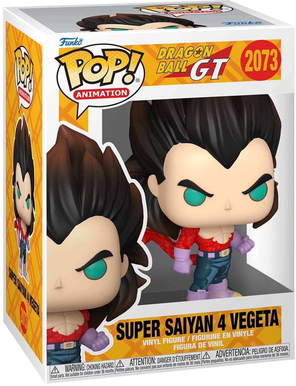Funko Pop! Dragon Ball GT: Super Saiyan Vegeta Multicolor FU86498