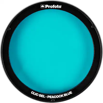Profoto CLIC GEL - PEACOCK BLUE