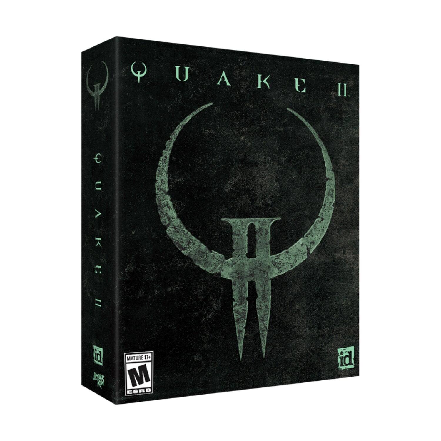 QUAKE II  
U V QUAKEU  
"K bi MATURE 17+ id R M ESRB B