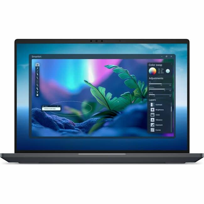 Dell - Pro Max Premium MA14250 14" Mobile Workstation - Full HD Plus - 60 Hz - Intel Core Ultra 7 255H - 32 GB - 512 GB - Magnetite