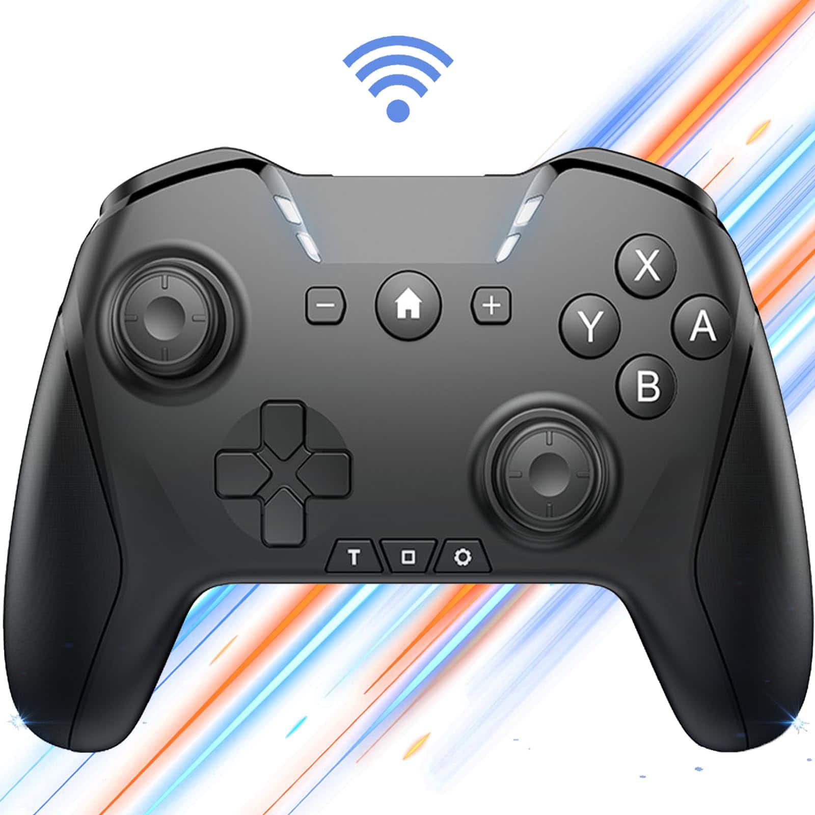 HM 1810 - Controller For Switch/mac/pc/steam/mobile Phone/ios/android//tv/ipad/table/apple Arcade Mfi Games Pro - Black Controller