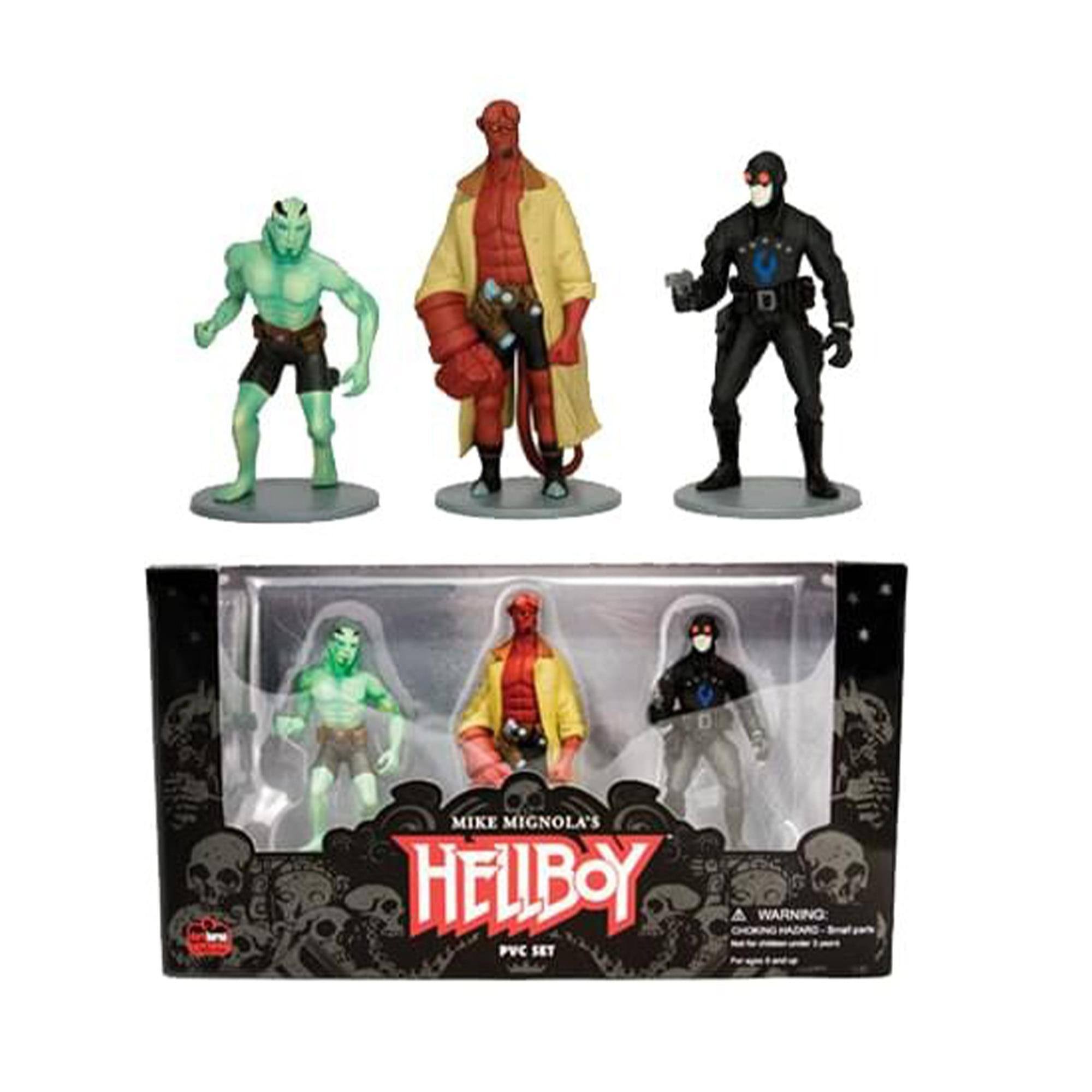 MIKE MIGNOLA'S HELLOBOY PVC SET

WARNING: CHOKING HAZARD - Small parts. Not for children under 3 years.