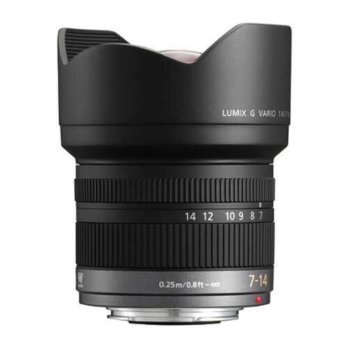 LUMIX G VARIO 14-7 14 12 10 9 8 7 0.25m/0.8ft-o 7-14