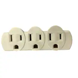 ProjeX - Grounded 3 outlets Adapter 1 pk