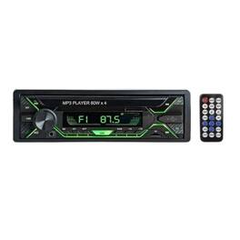 Stock Preferred - Bluetooth Car Stereo In-Dash Digital Media MP3 Player FM Radio - Black with LED display