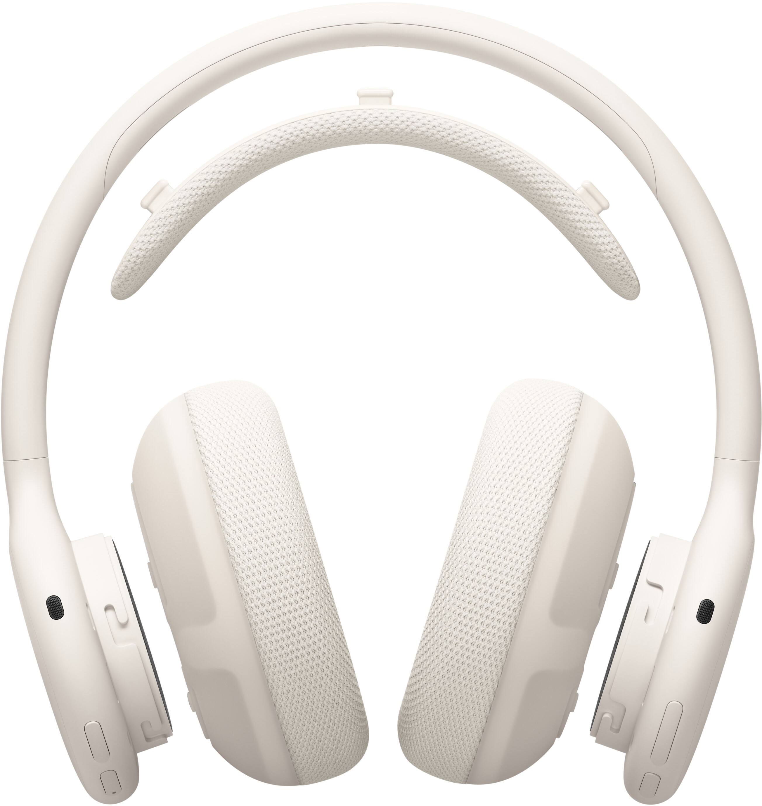 Alt View 4. Beats - Beats 360 Over-the-Ear Headphones - Cloud with Cloud Performance Knit Cushions - Cloud.