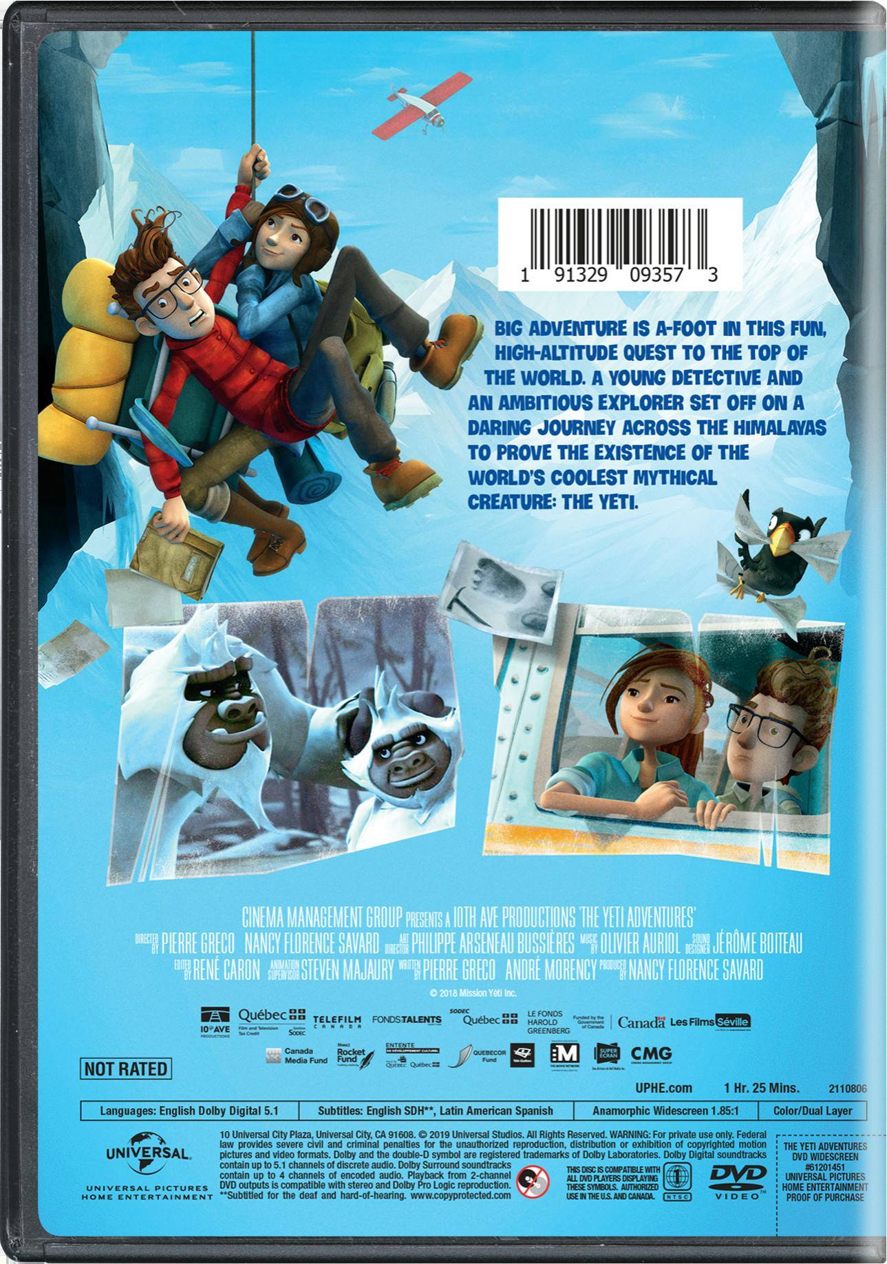 Angle. The Yeti Adventures [DVD].