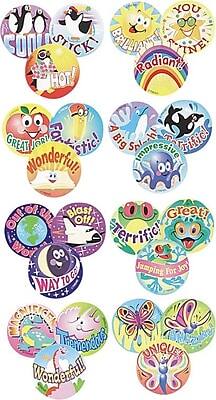Trend Enterprises - Trend Stinky Stickers Praise Words Jumbo Variety Pack, Scented, 432 Stickers/Pack - Assorted