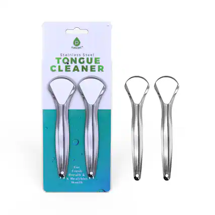 PURSONIC Stainless Steel TONGUE CLEANER
For Fresh Breath & A Healthier Mouth